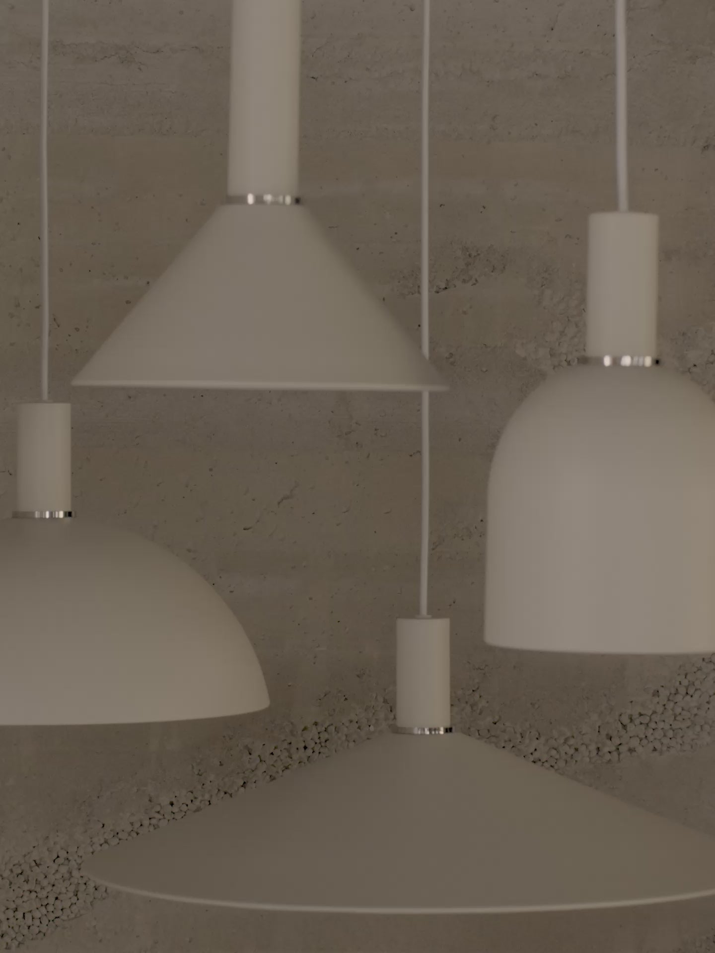 Collect angle white lampshade