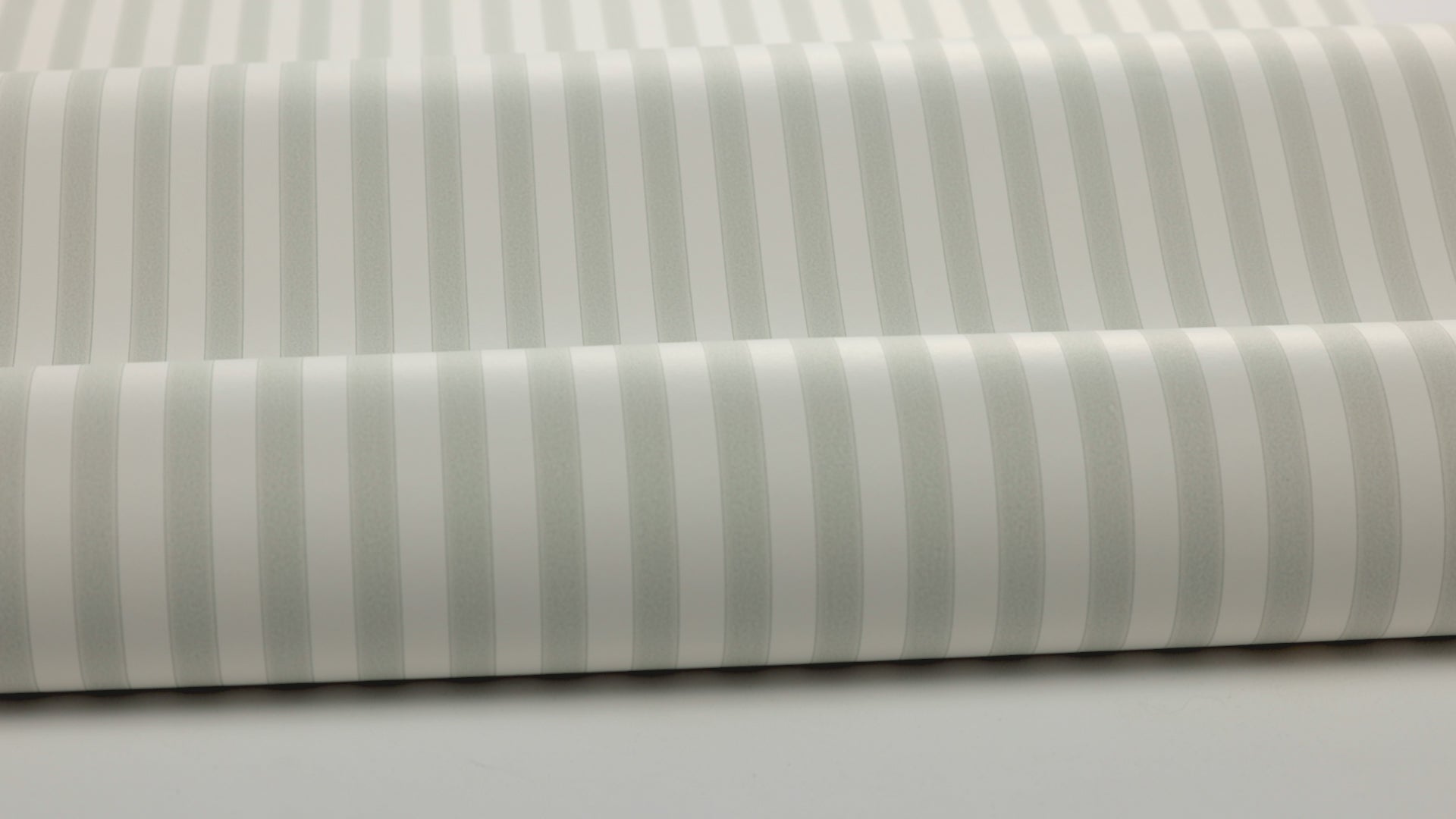 MÖLLE STRIPE Gray and Beige Striped Wallpaper