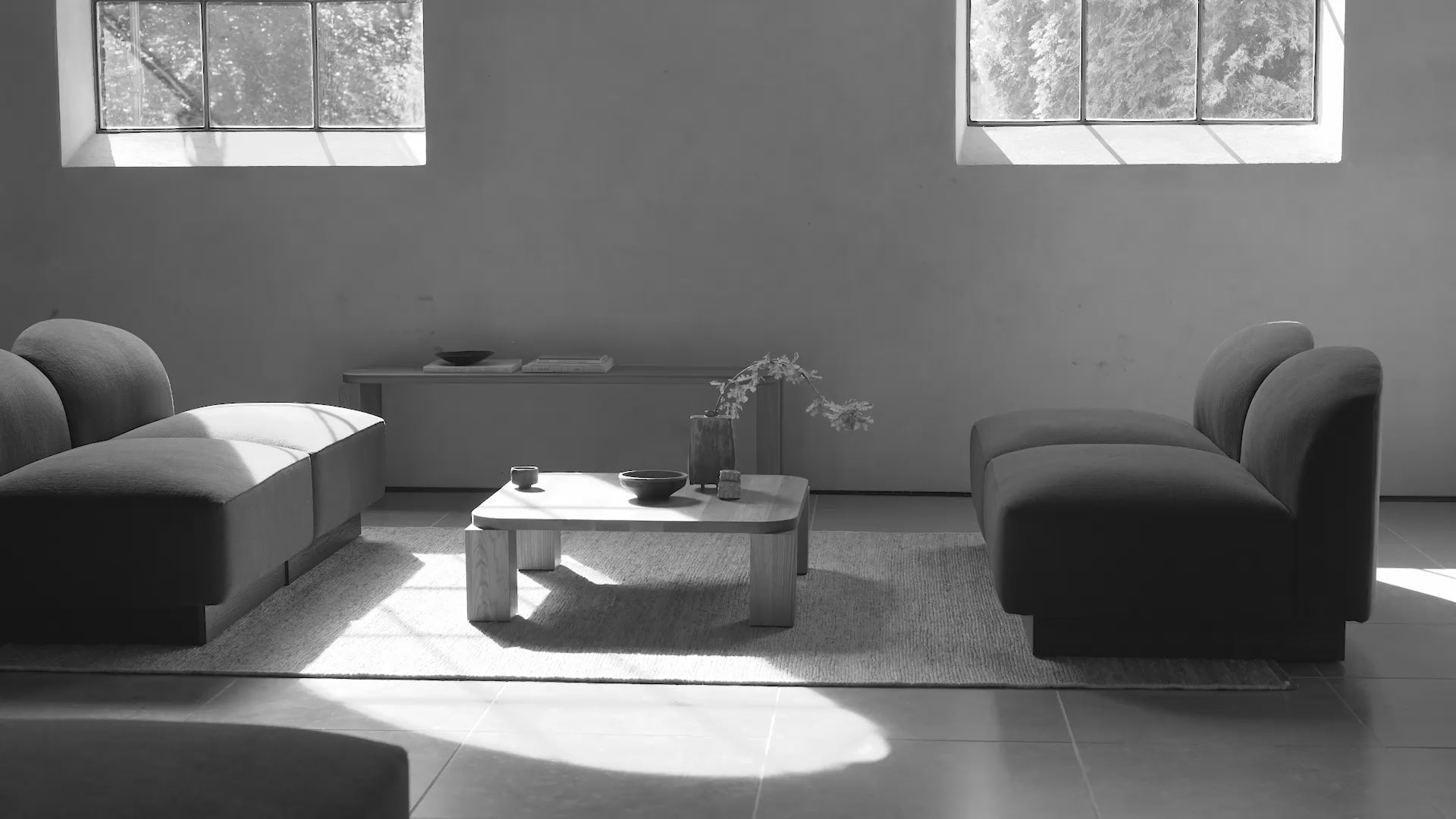 Modulares Sofa SHORE - personalisierbares Mittelelement