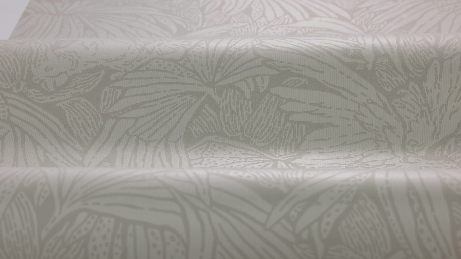 HIDDEN PARROT Animal Print Wallpaper Beige with Gray