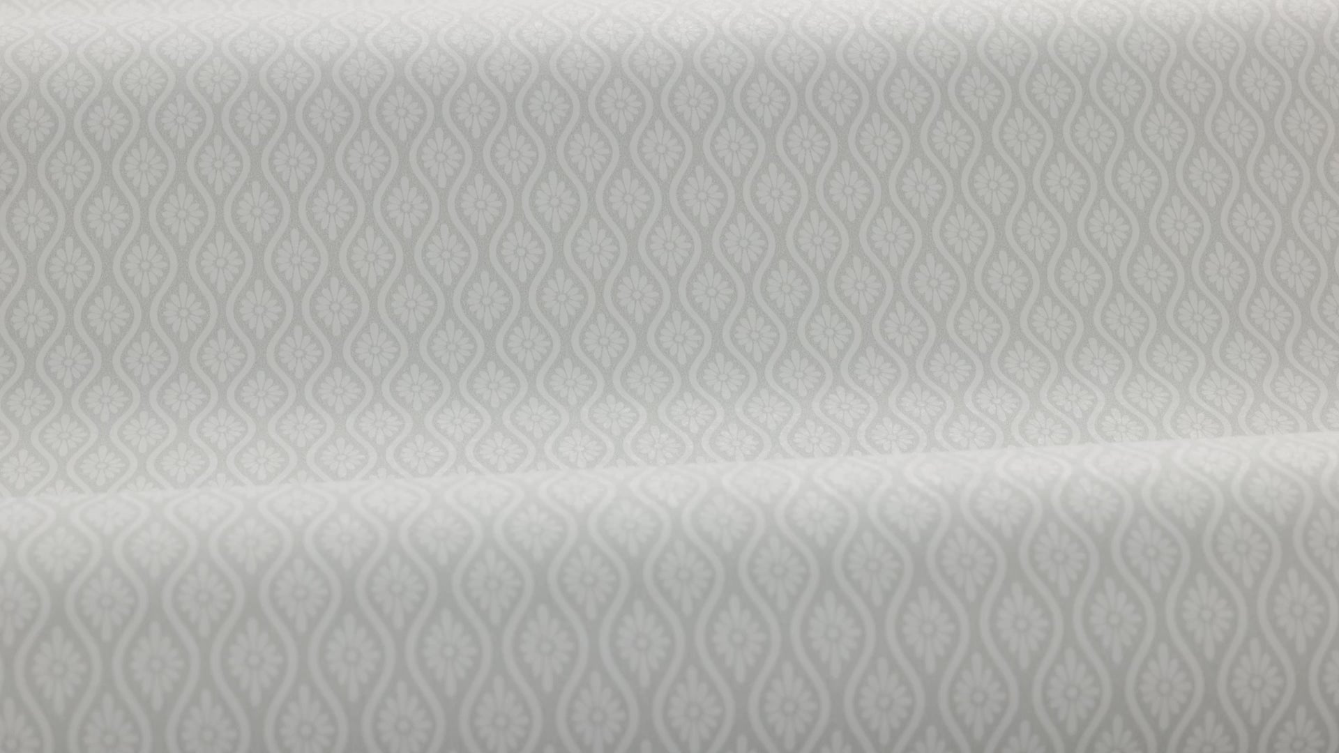 Vlies-Tapete mit pflanzlichem Muster MOA grau