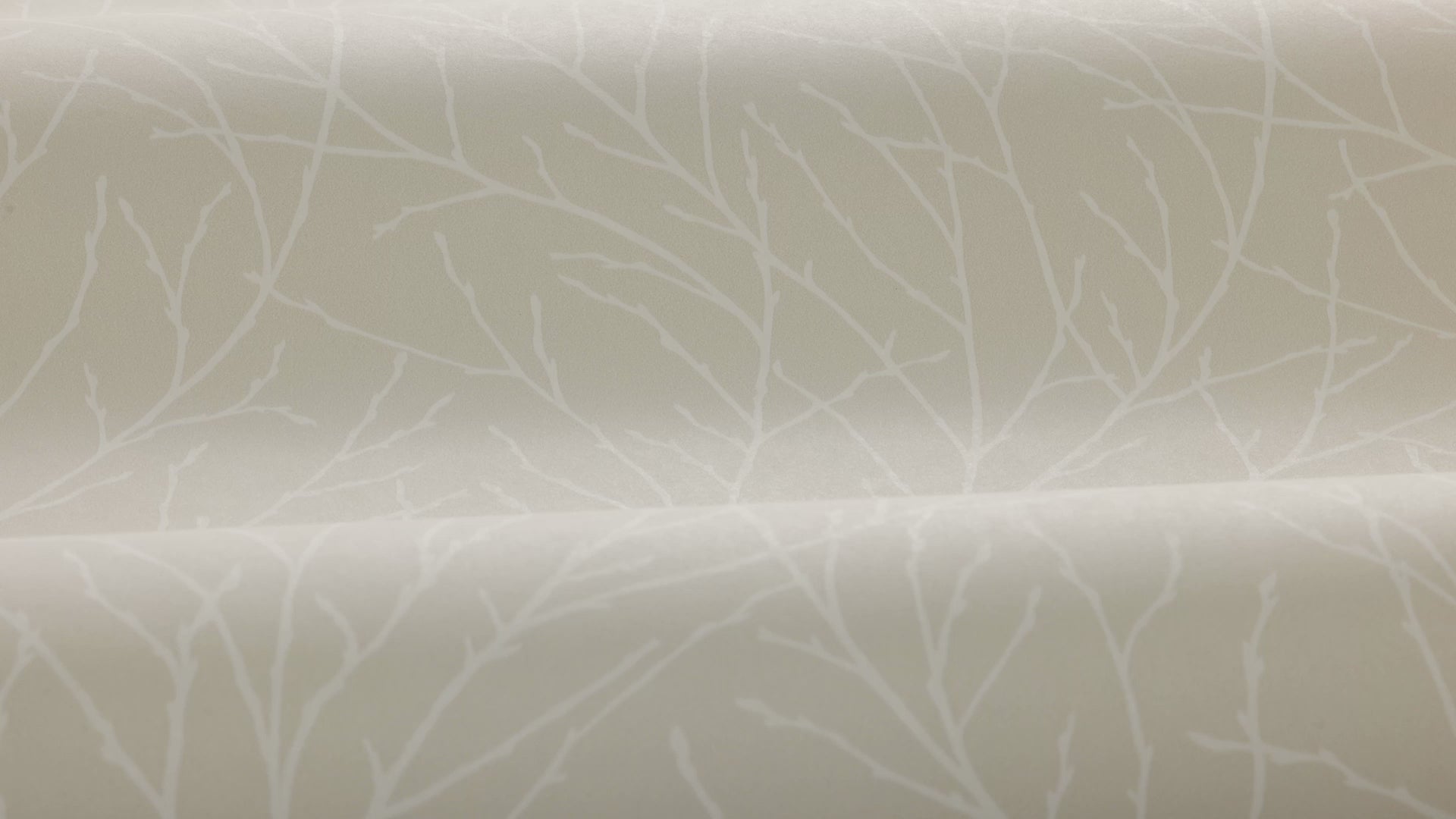 Non-woven paper wallpaper with a plant pattern IVAR beige