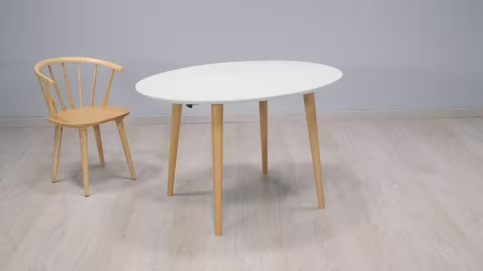 Rundtisch ausziehbar OQUI Eichenfurnier