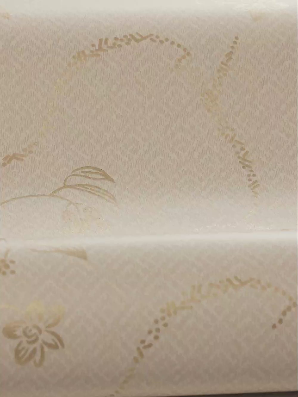 Tapete mit Pflanzenmotiv ELSIE beige mit Gold