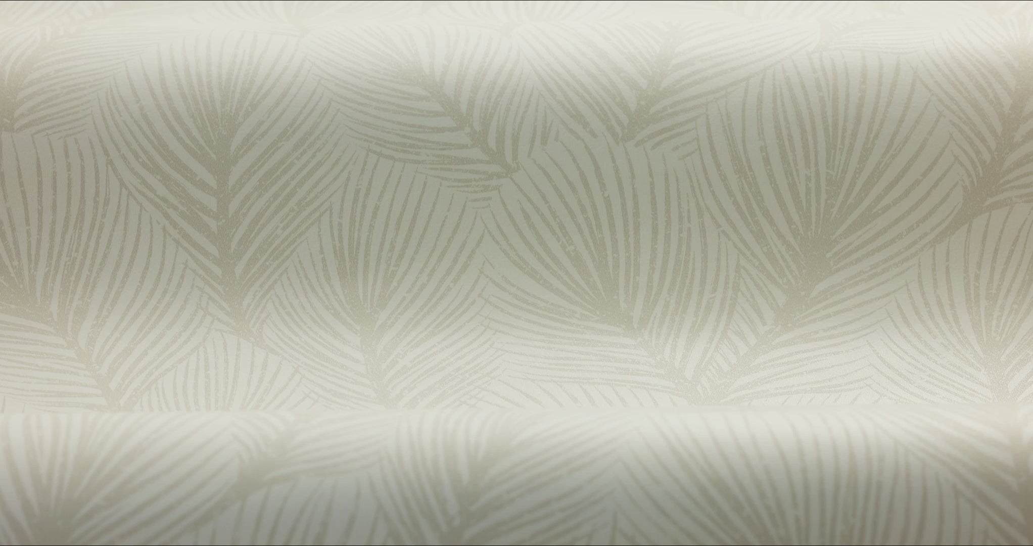 Tapete mit Pflanzenmotiv in Beige PINE TREE