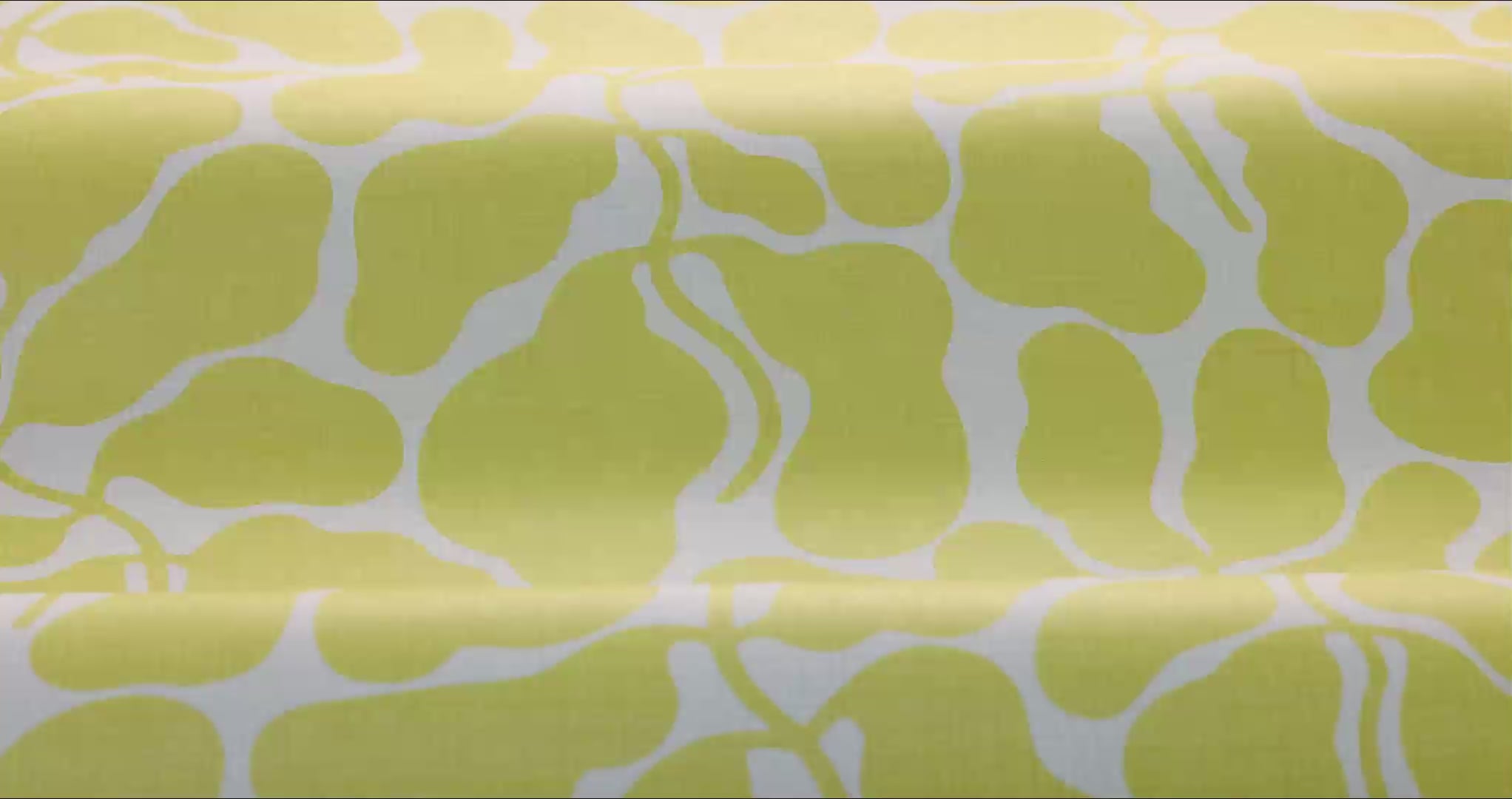 Vlies-Tapete mit pflanzlichem Muster MY SECRET GARDEN gelb mit weiß