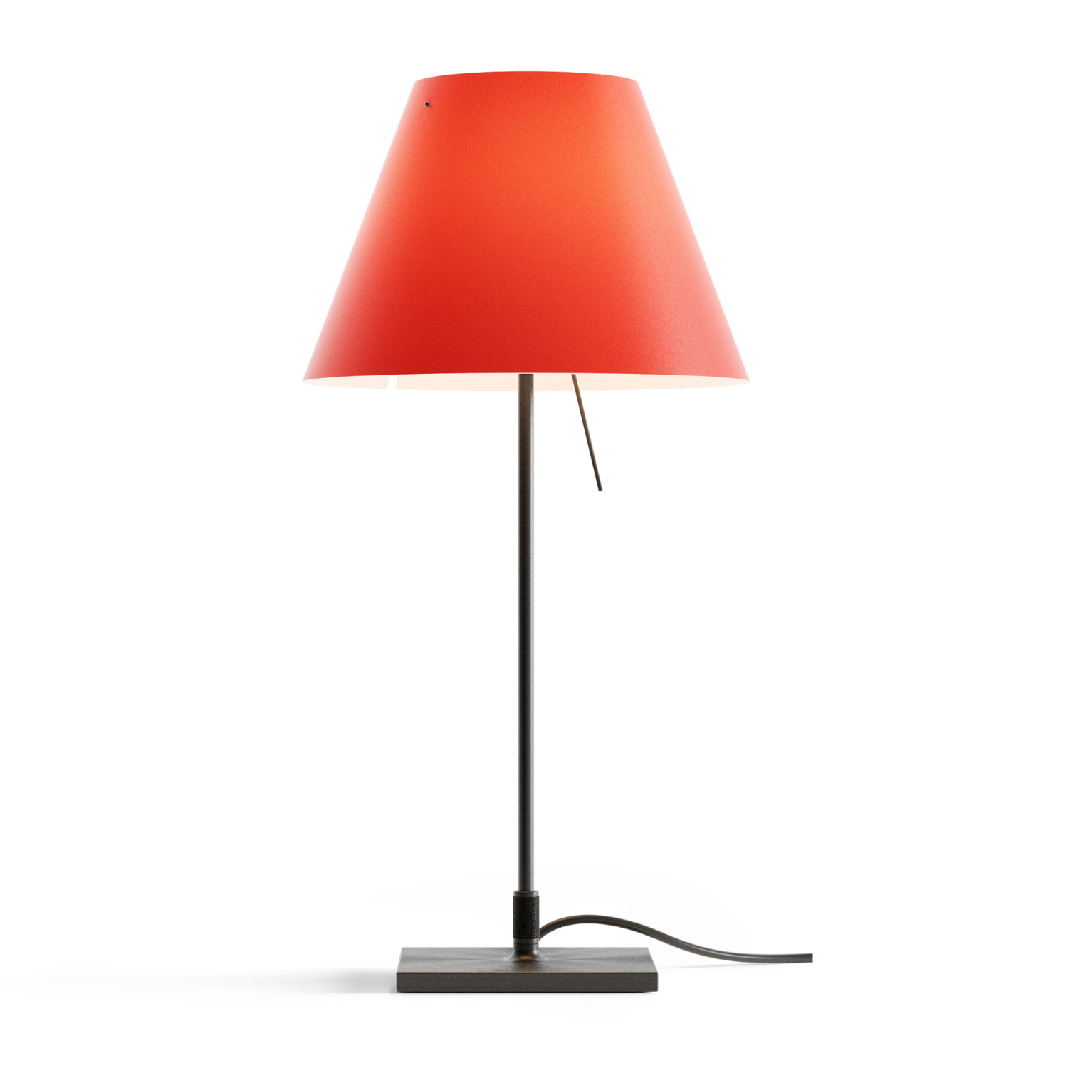 Costanzina Tischlampe Red Lampenschirm