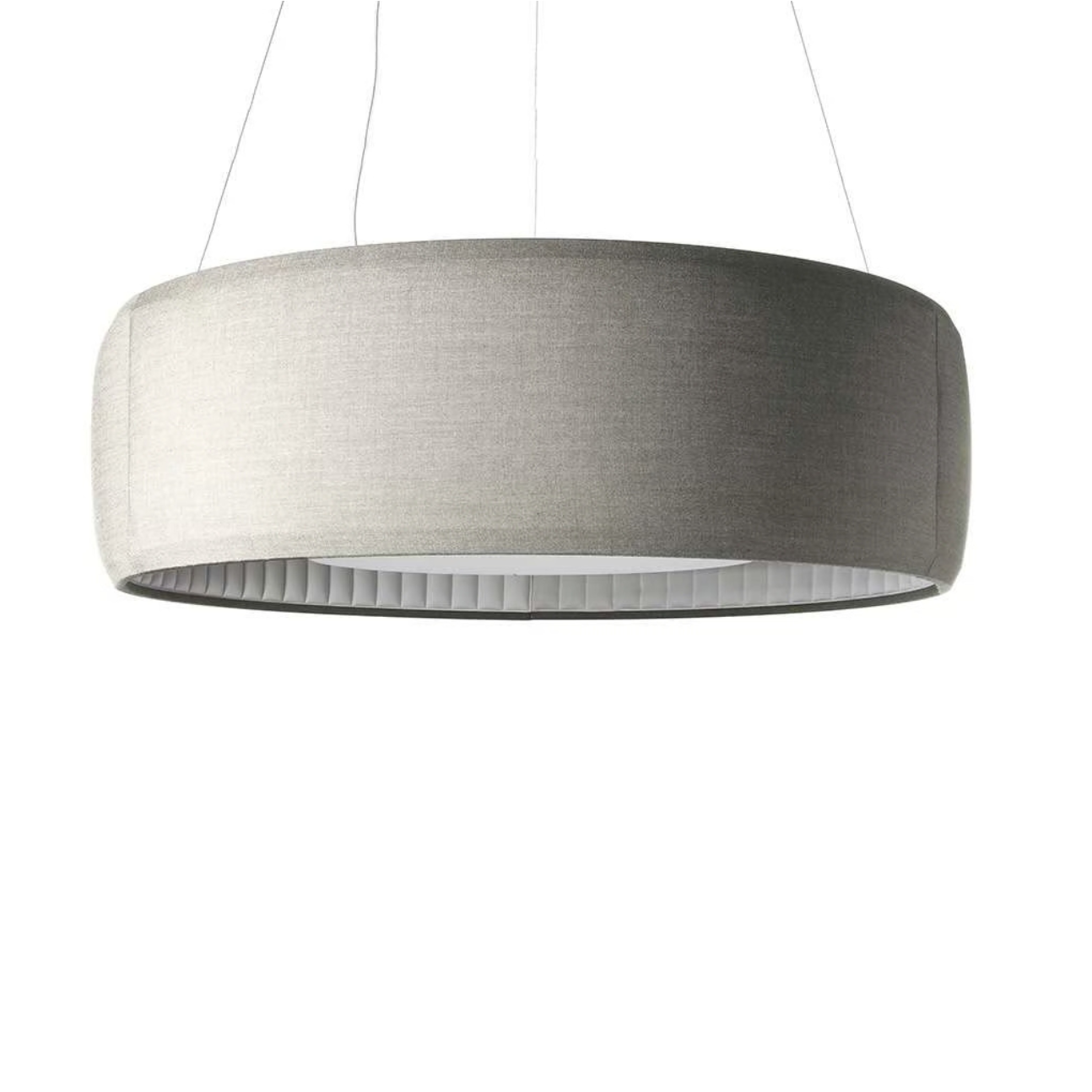 Silenzio light gray hanging lamp