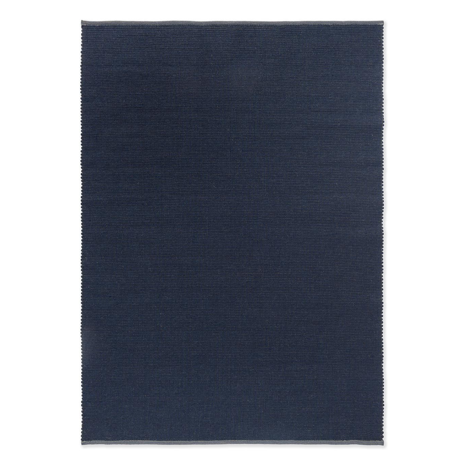 Navyblauer Rasterteppich