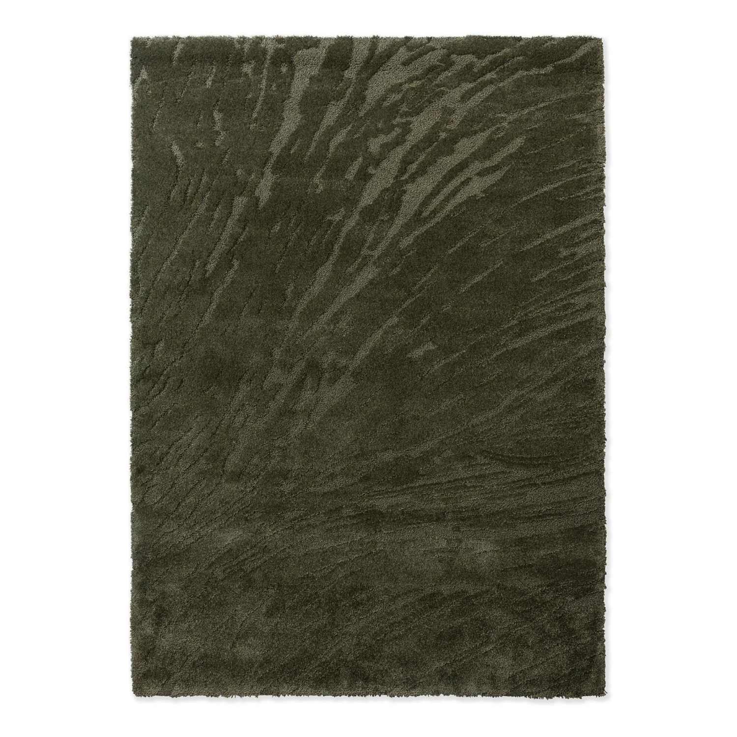 Twinet shore rug dark green