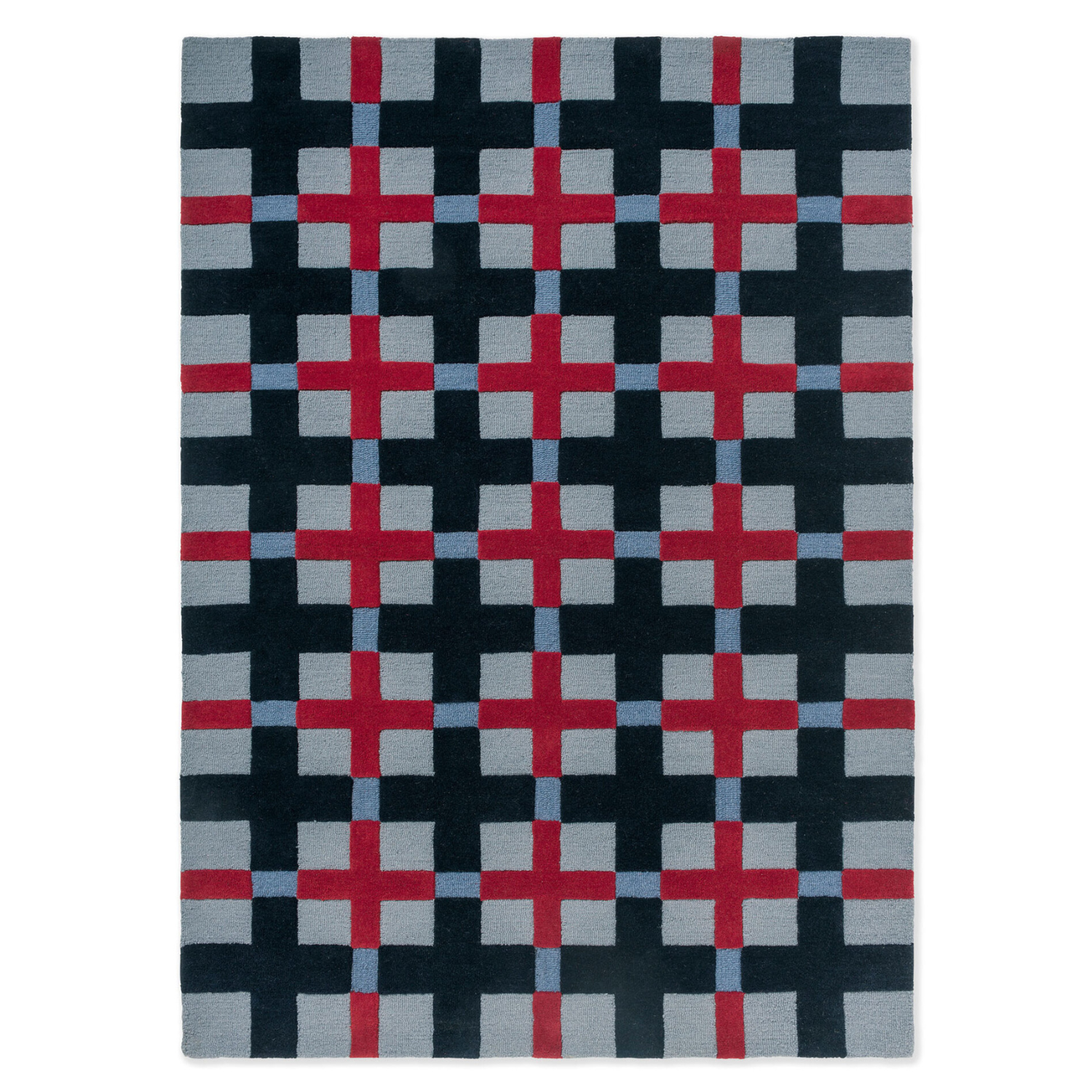 Decor Milano blue-red rug