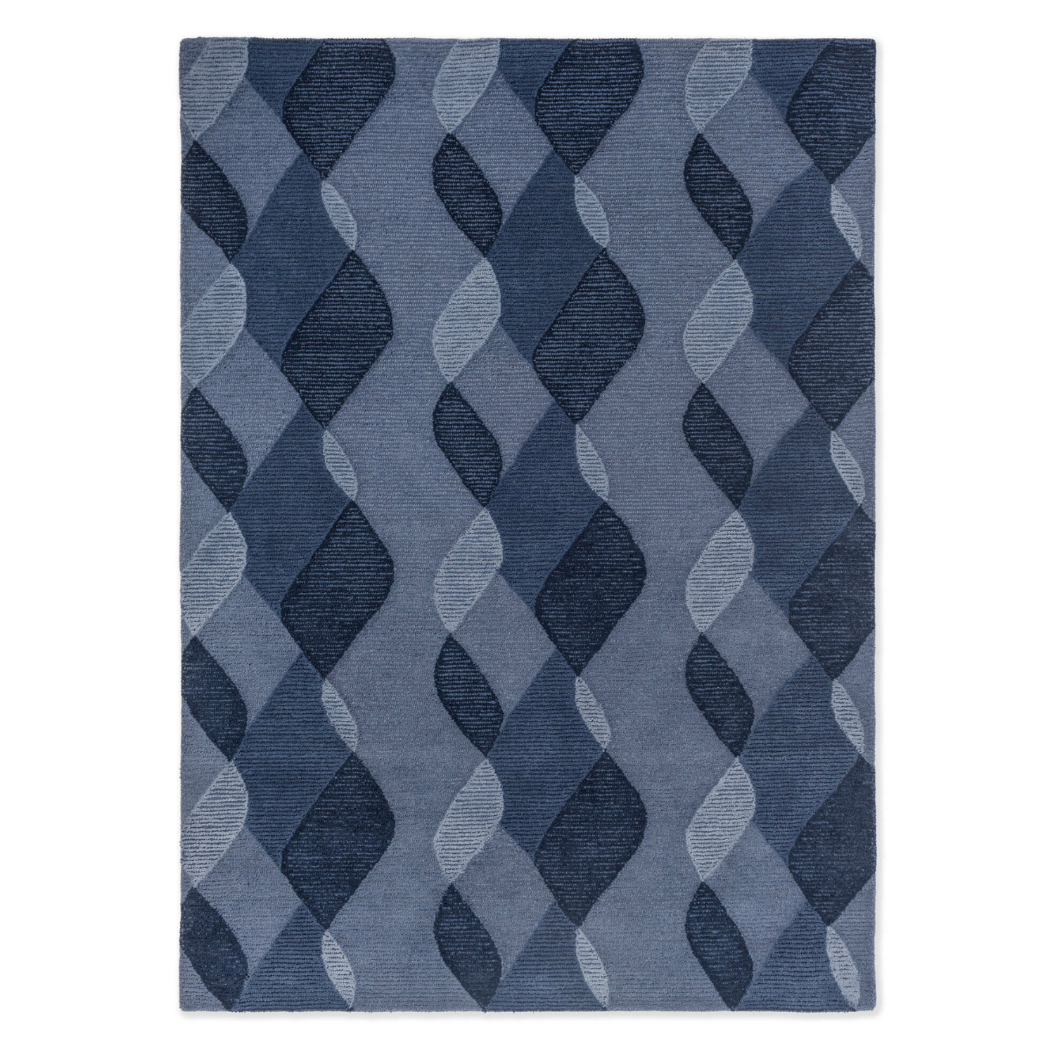 DECOR RIFF rug blue