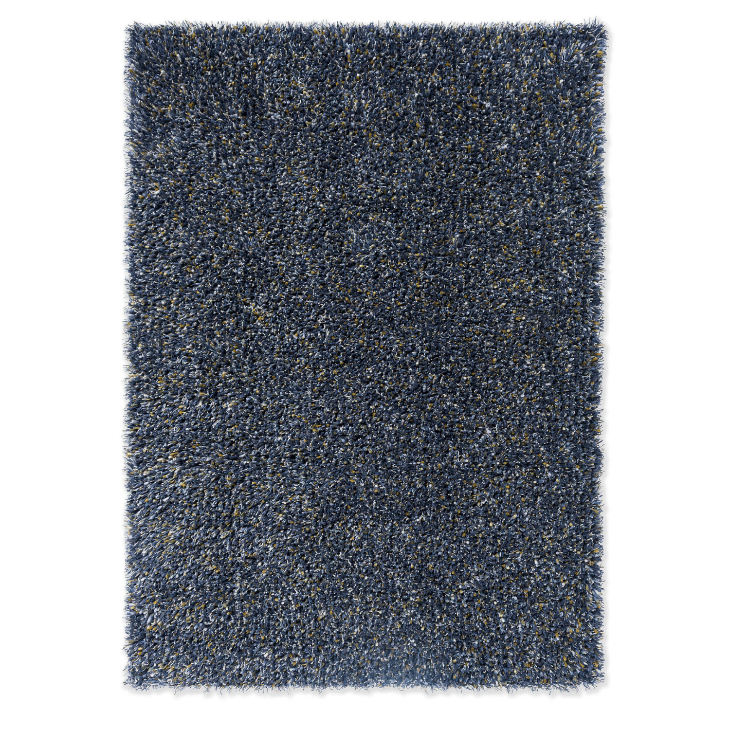 Spring navy blue rug