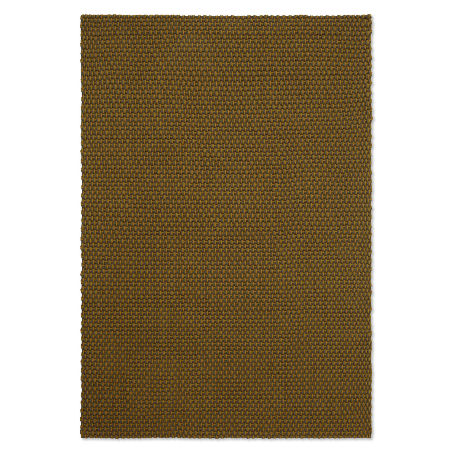 Yellow-brown Lace external rug