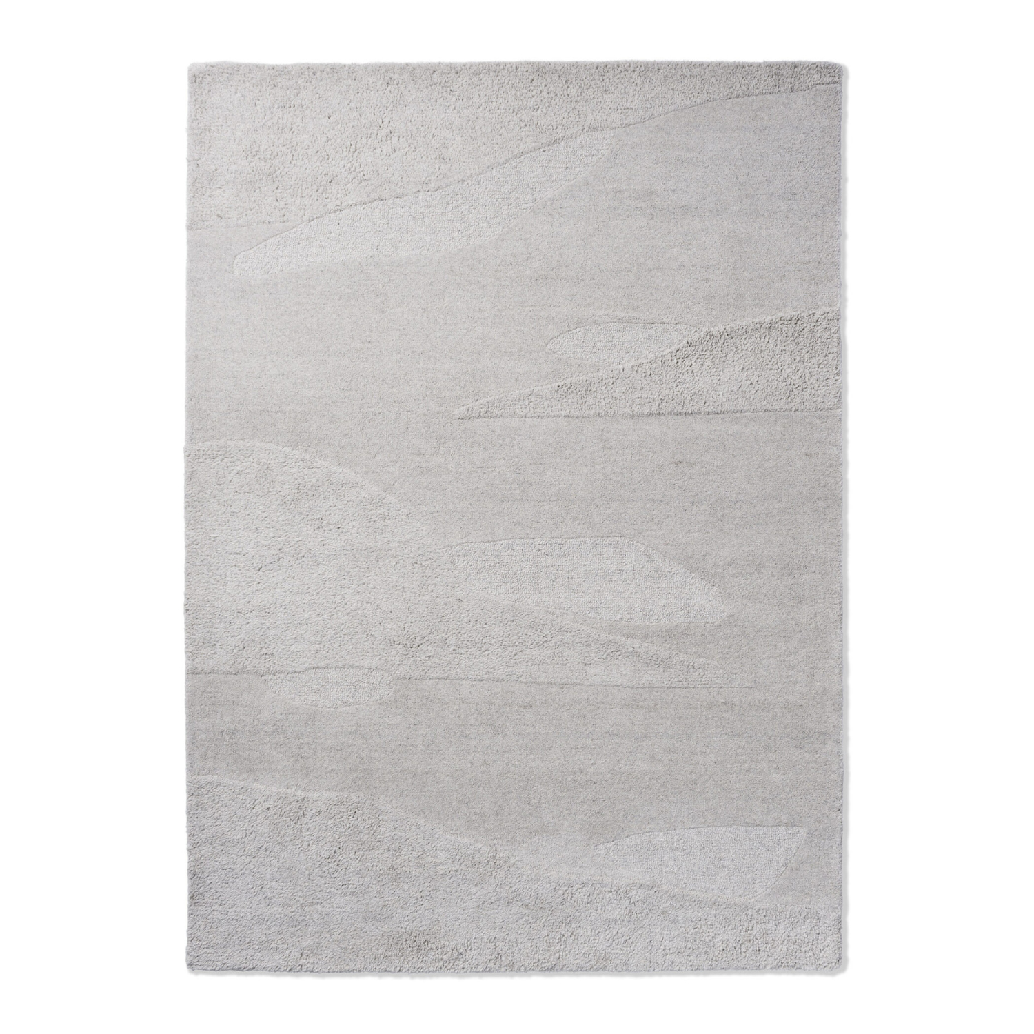 Gray scape rug