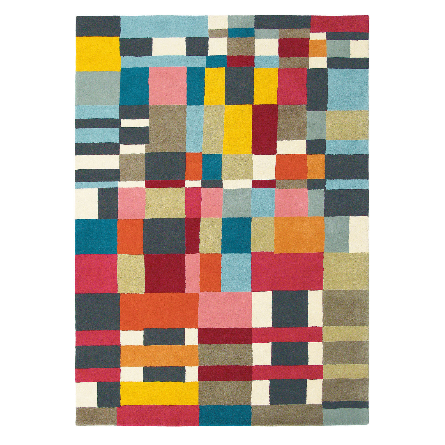 Estella Domino Rug Multicolored