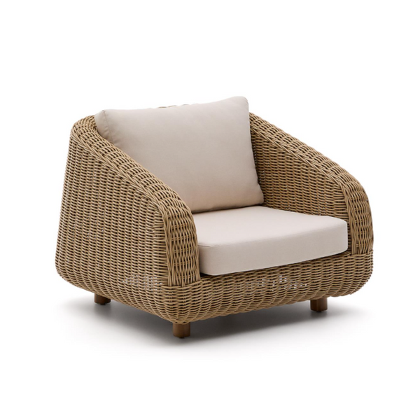 Synthetic Rattan external armchair