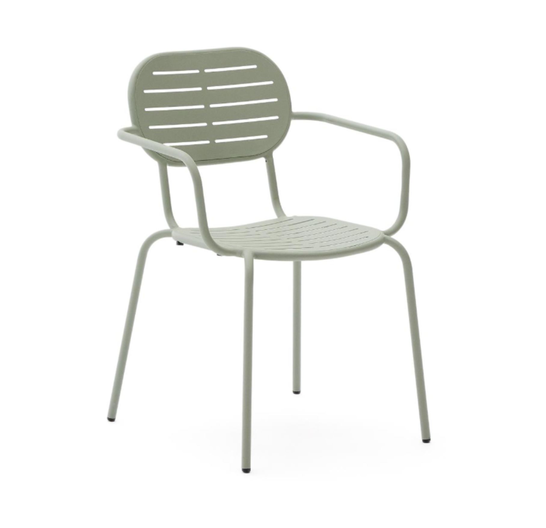 Garden chair with armrests Brai Turquoise Stal [Julia]