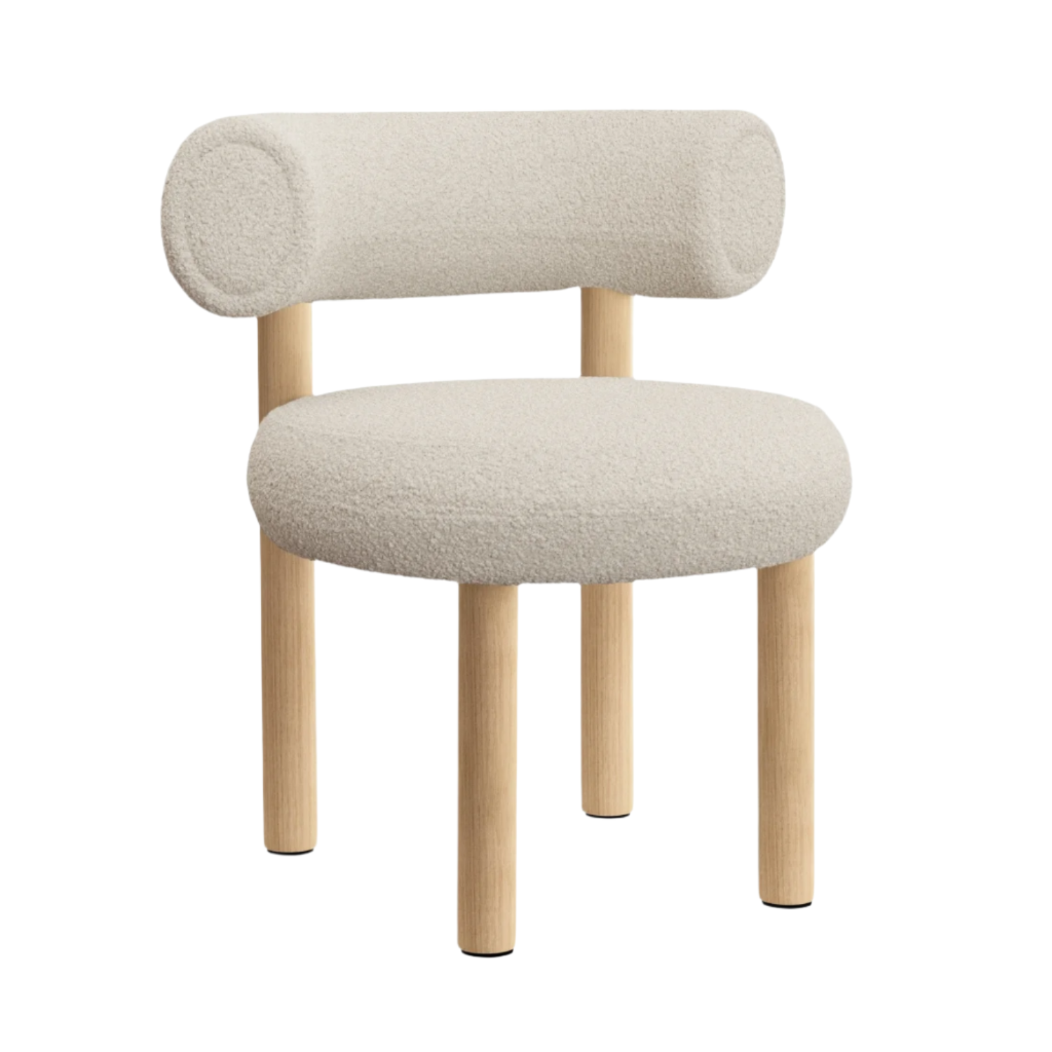 Fat chair wooden base [Julia]