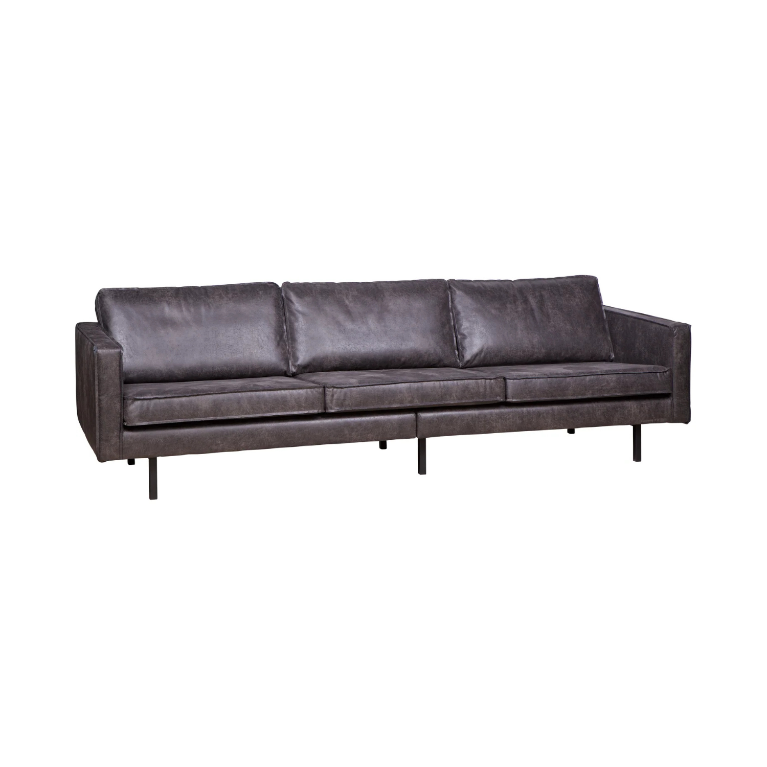 Rodeo sofa 3-seater black