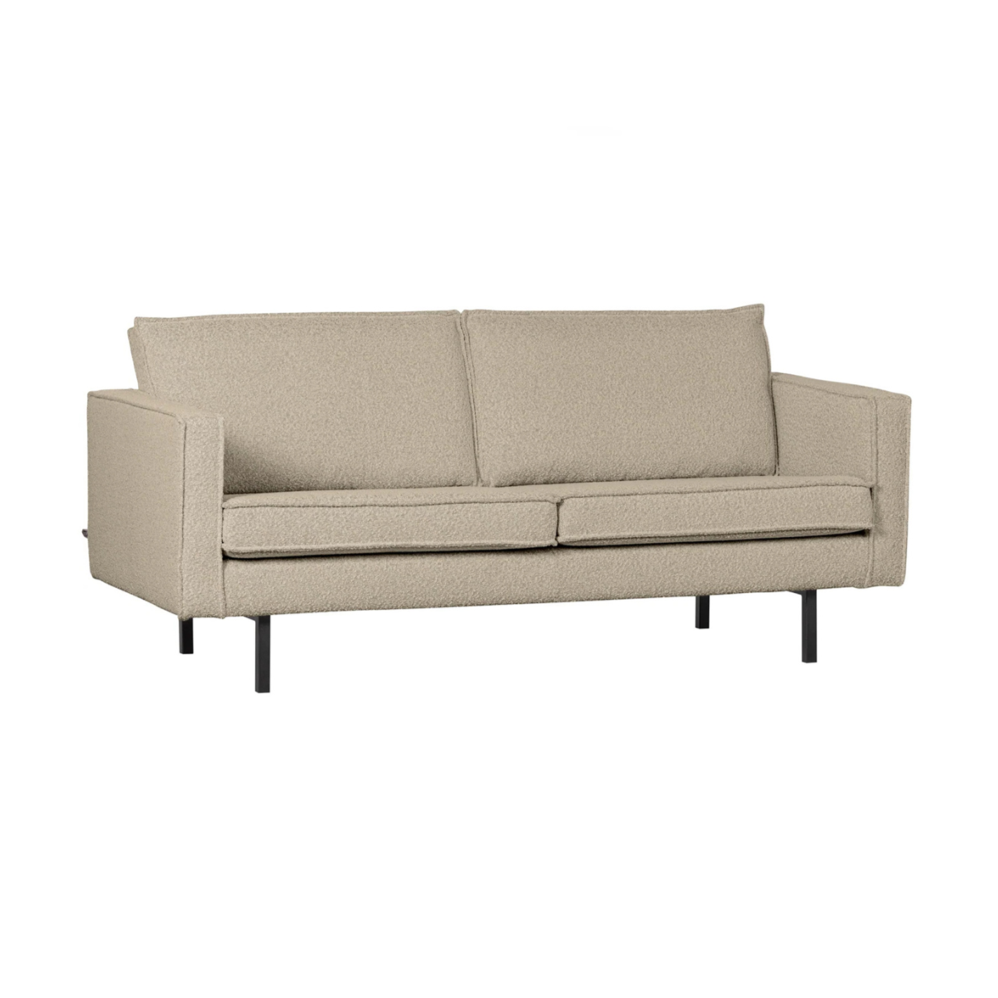 2.5-seater sofa Rodeo beige bouclé