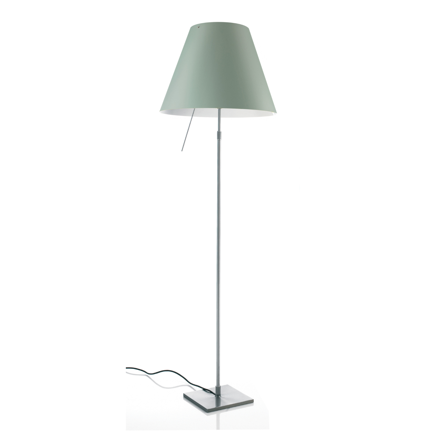 Costanza Green floor lamp