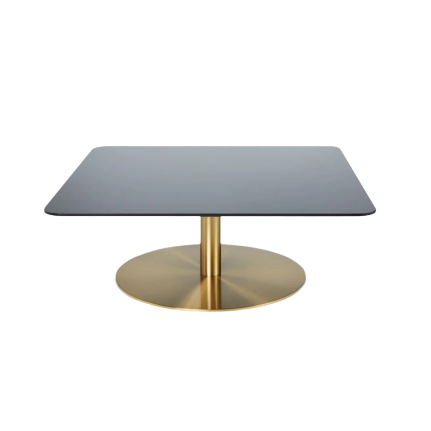 Flash coffee table brass base