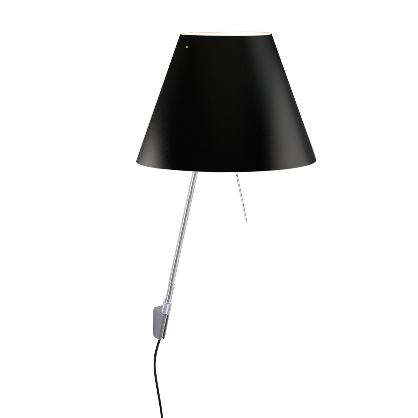 Costanza Schwarze Wandlampe