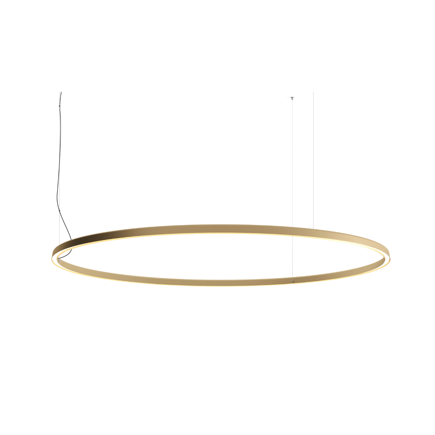 Compendium Hanging Lamp Circle Messing