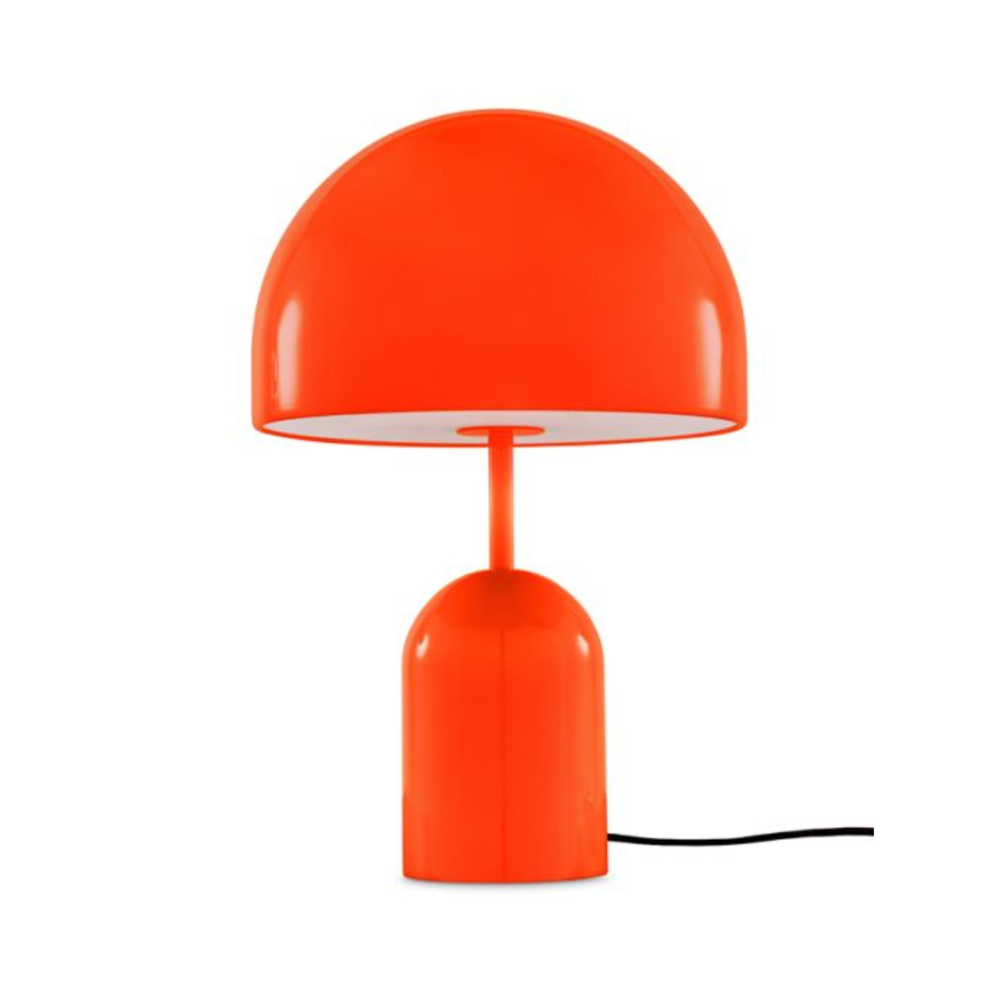 Glockentischlampe Orange