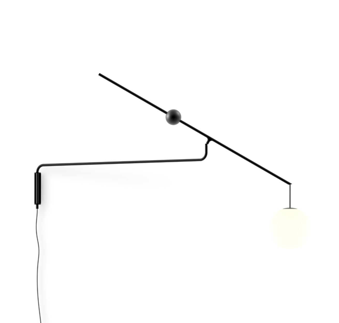 Malamaty wall lamp black