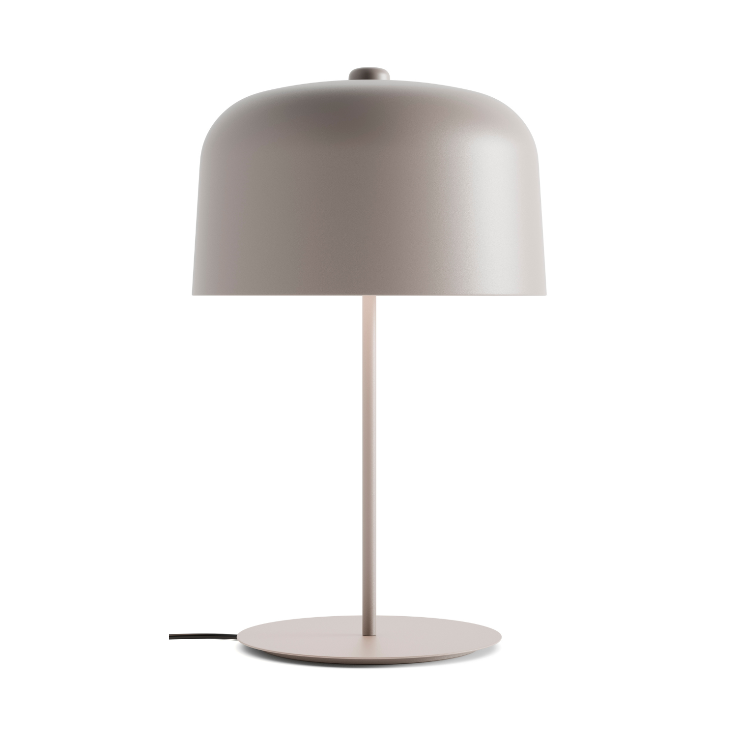 Table lamp is gray ziles