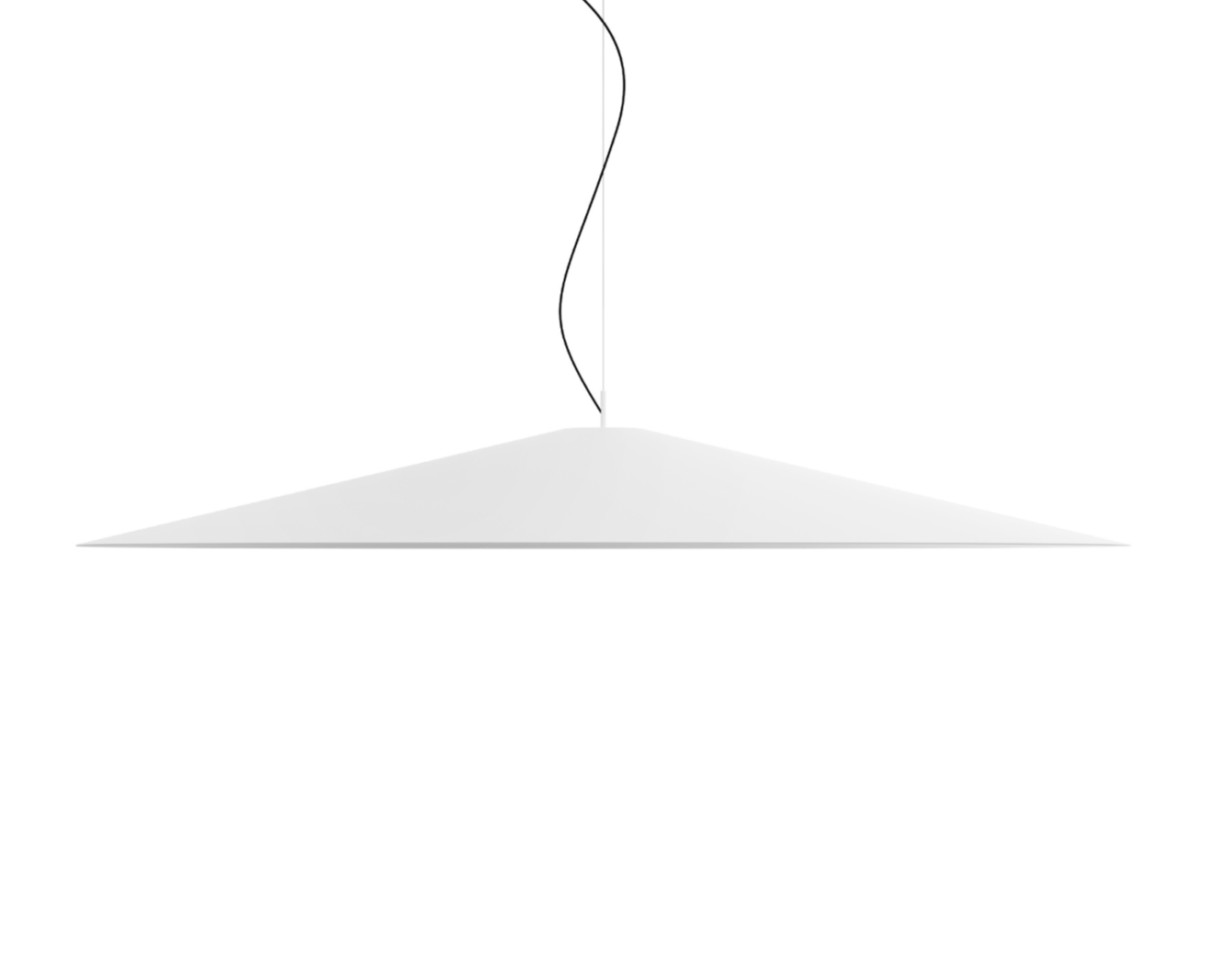 White Koiné hanging lamp