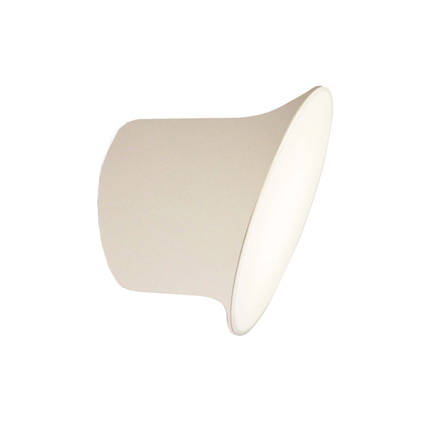 Cream wall lamp in & out cream