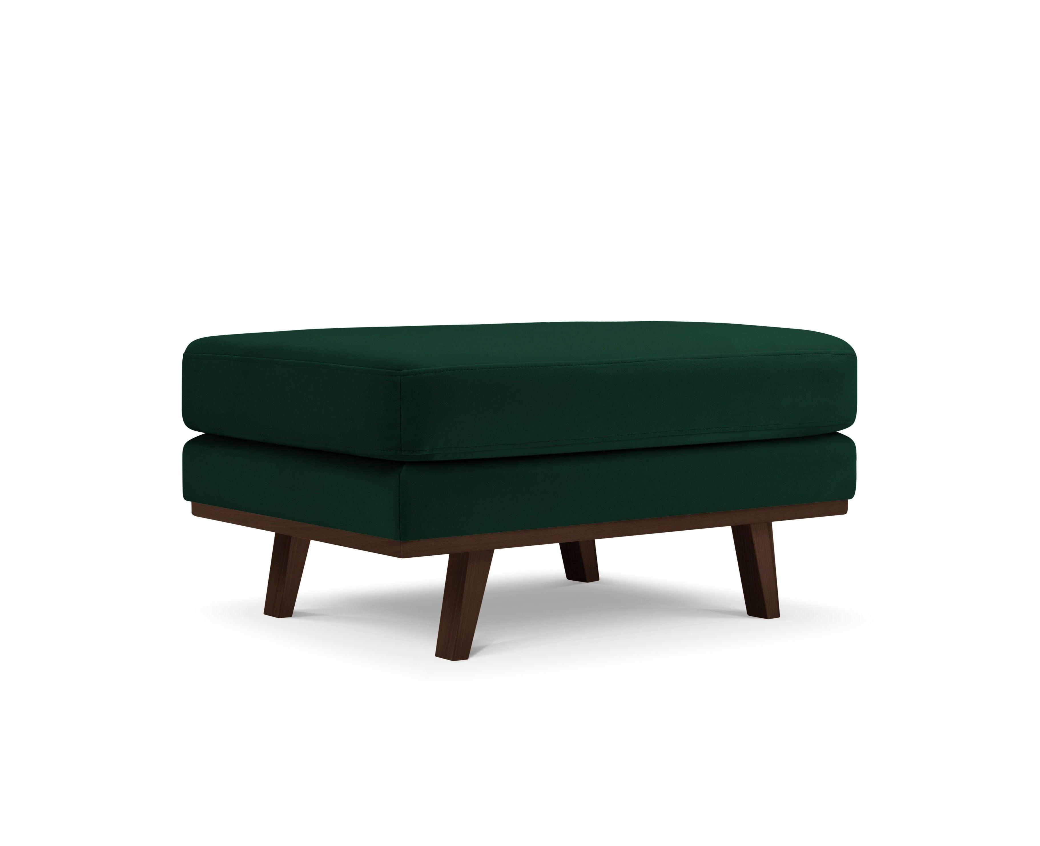 Puf aksamitny HEBE butelkowa zieleń Mazzini Sofas    Eye on Design