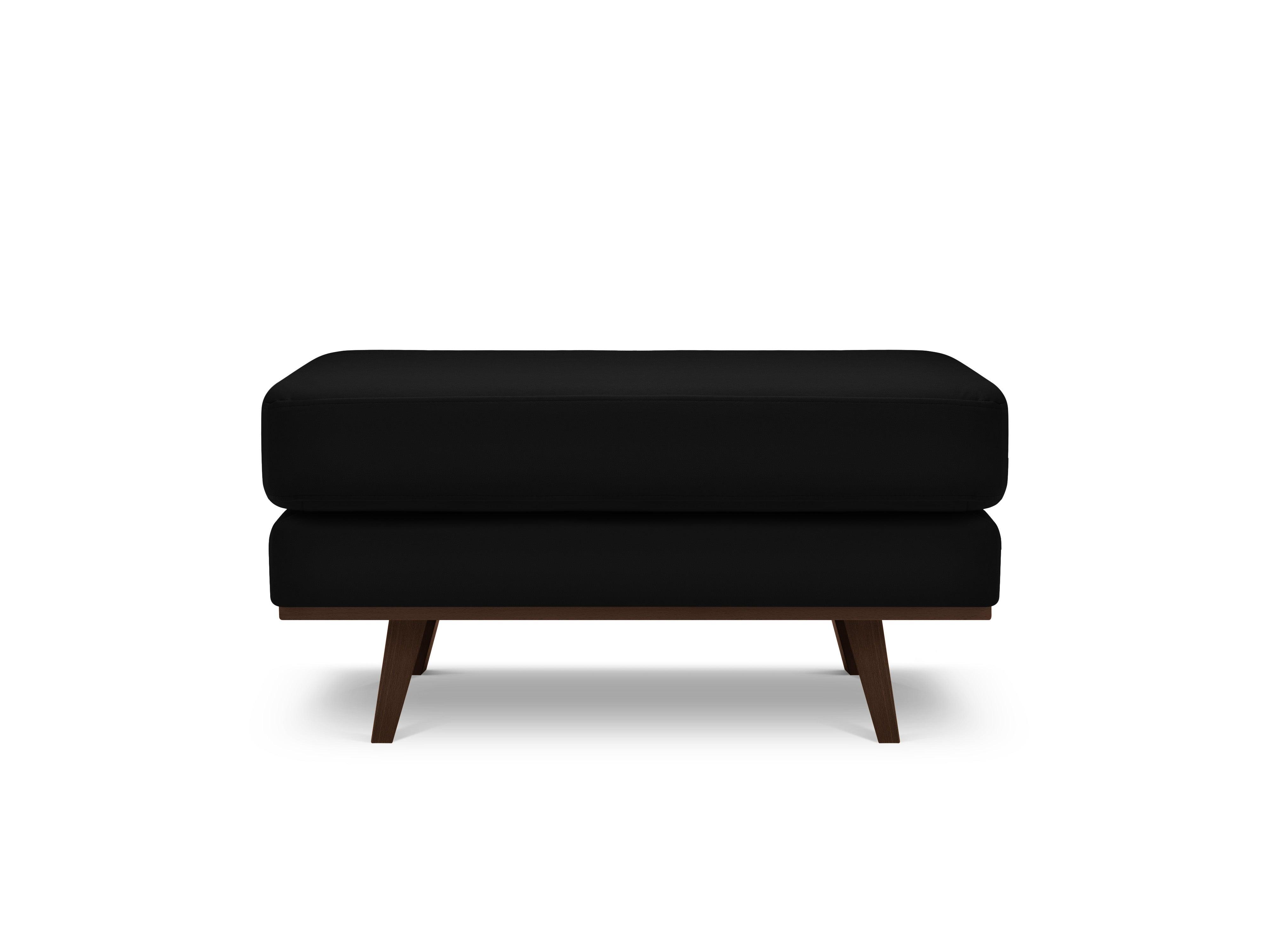 Puf aksamitny HEBE czarny Mazzini Sofas    Eye on Design