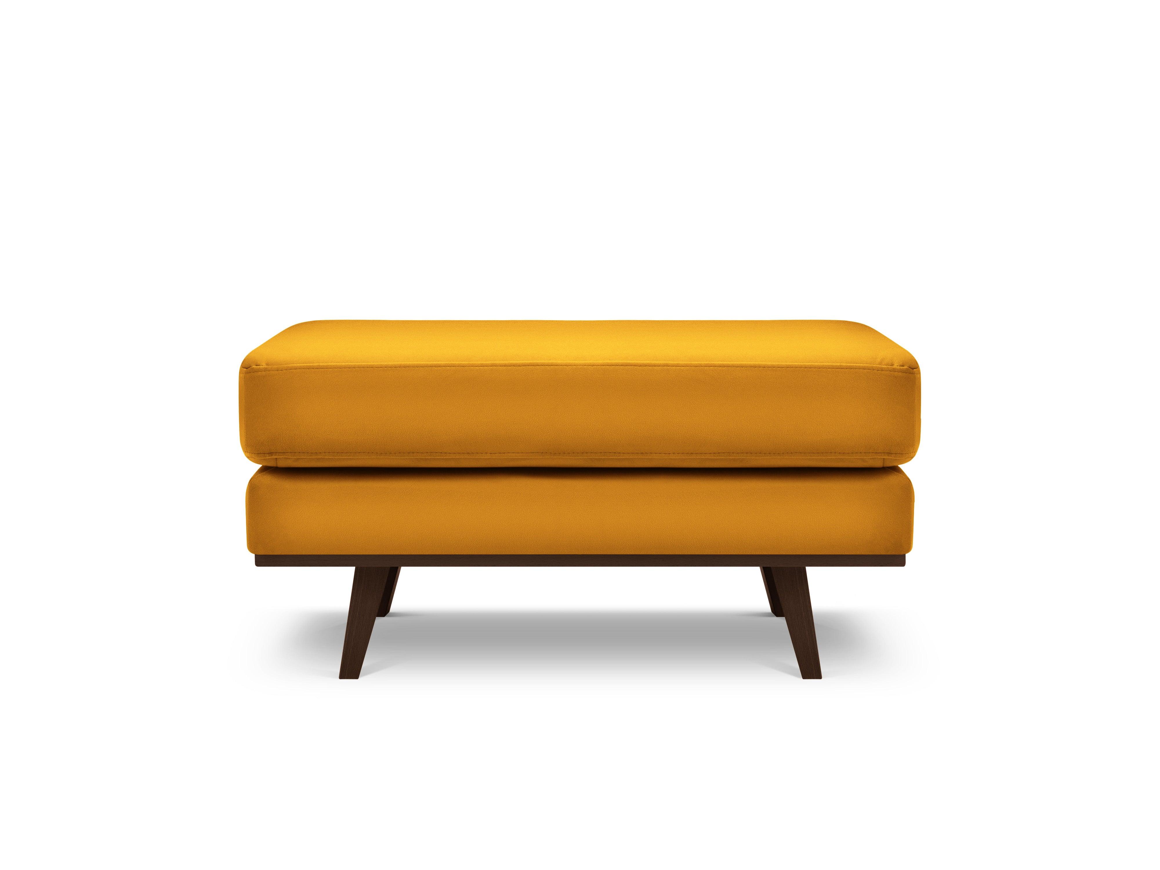 Puf aksamitny HEBE żółty Mazzini Sofas    Eye on Design