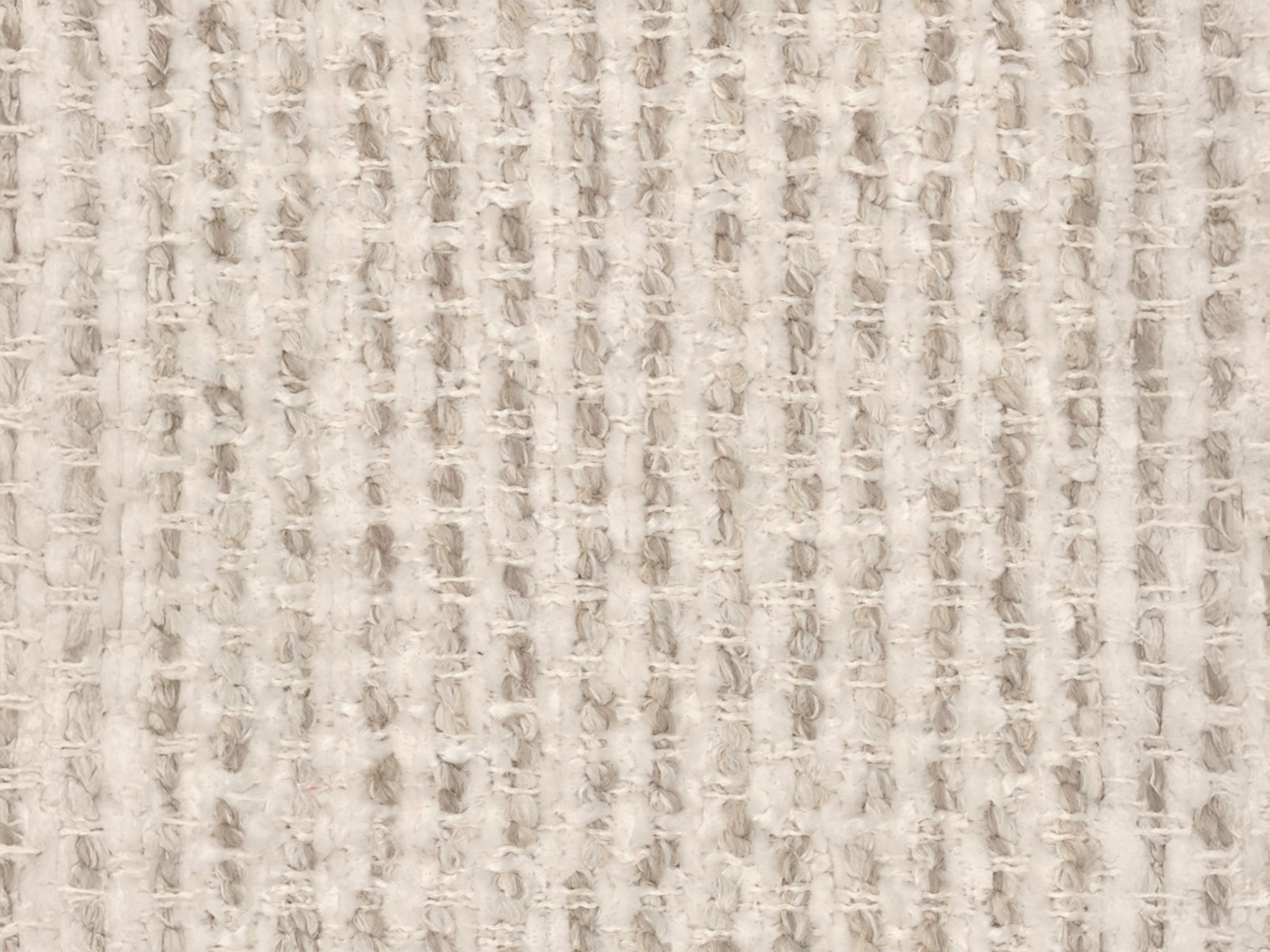 Rechteckiger Hocker GEORGIA hellbeige Chenille