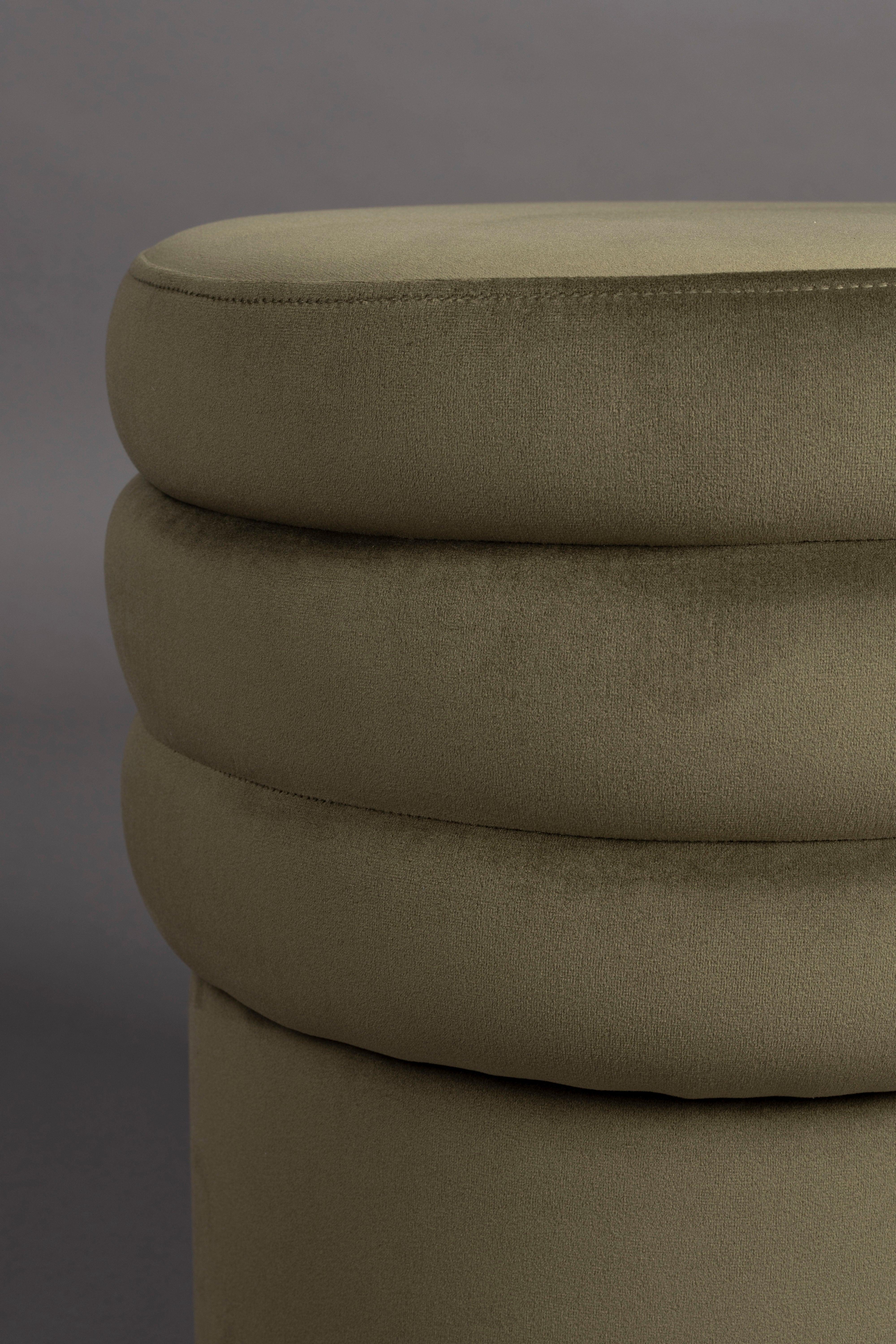 Aditi Pouffe Green Dutchbone    Eye on Design