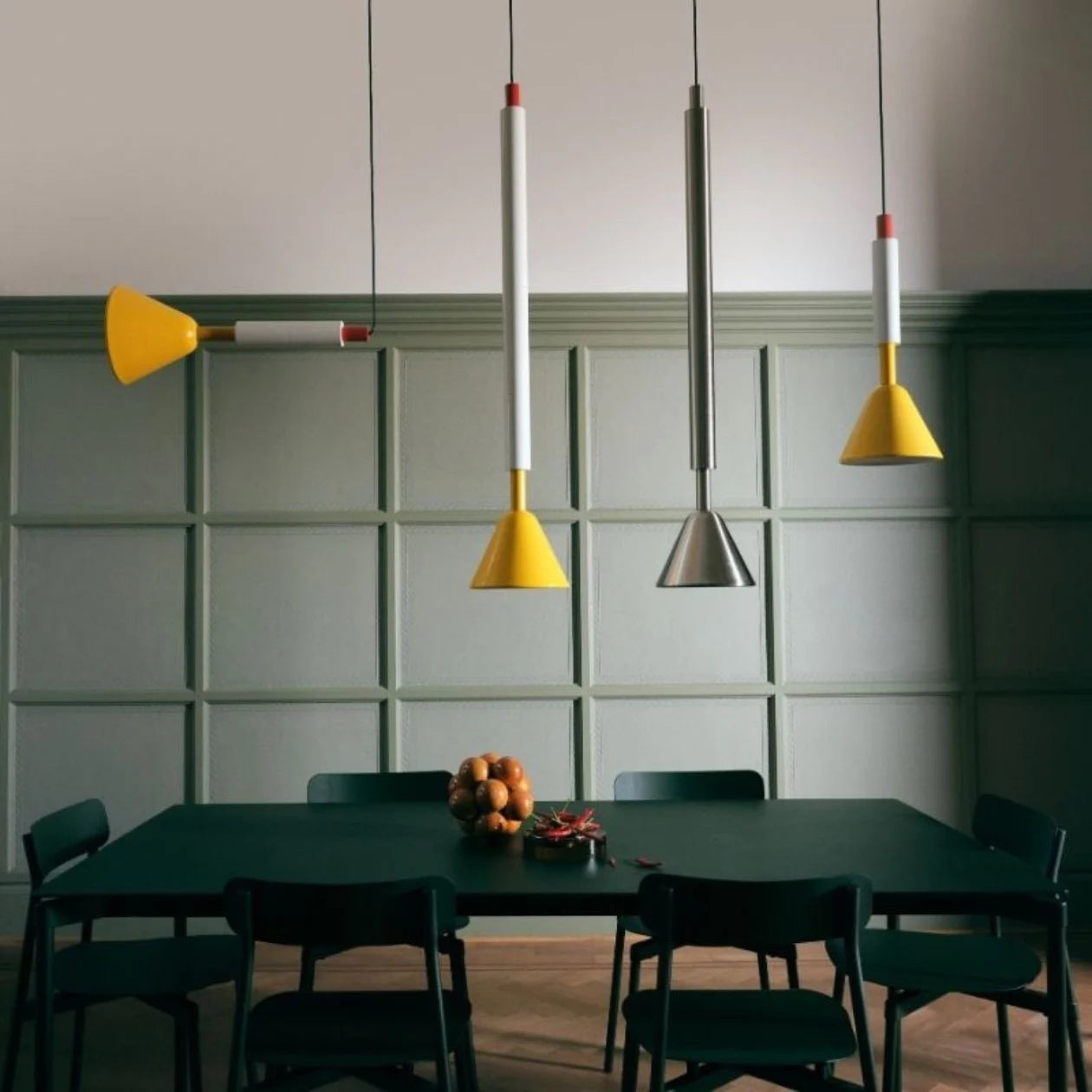PYL Pendant Lamp Polished Steel
