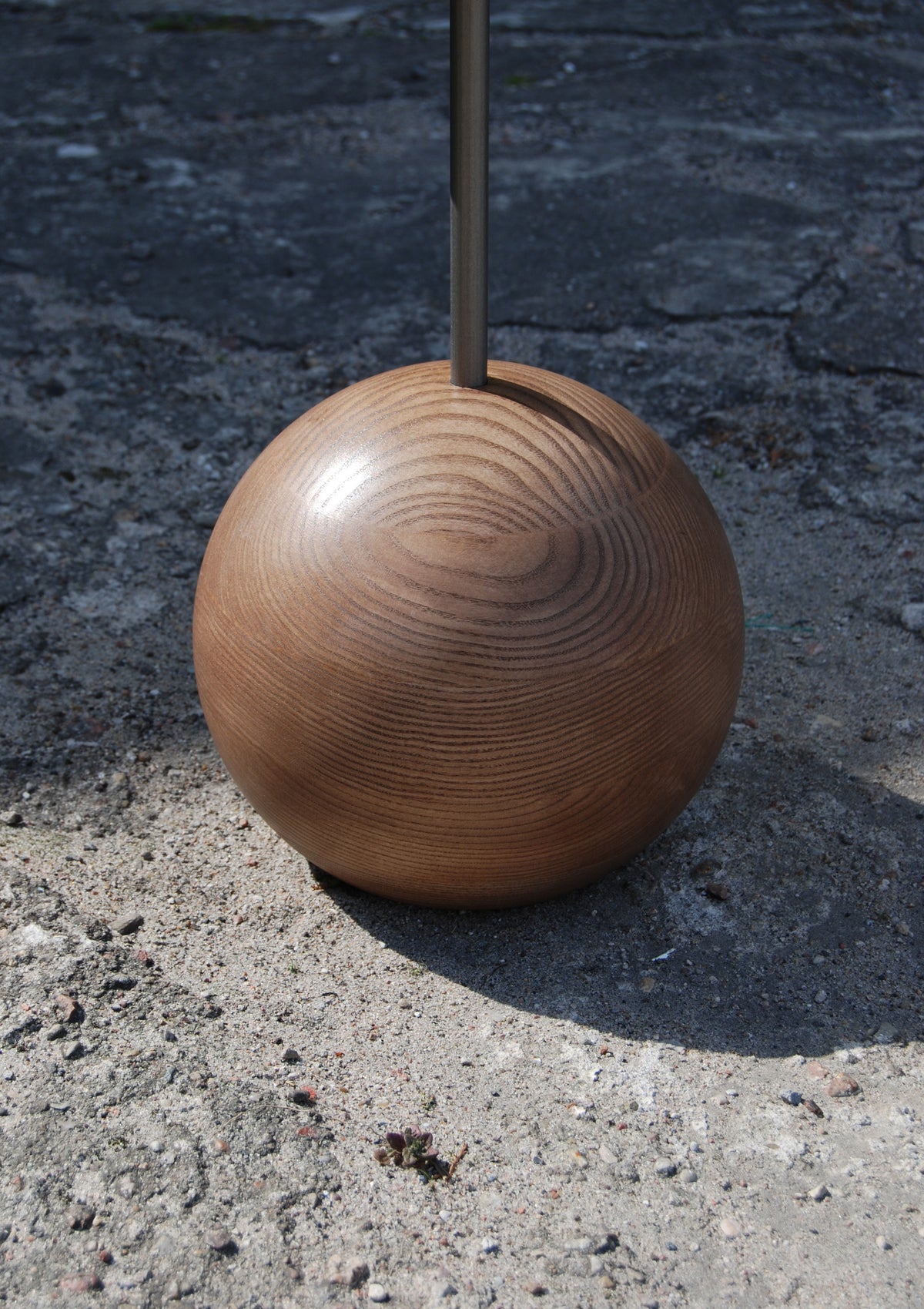 Kaffeetisch SU Holz und Stahl