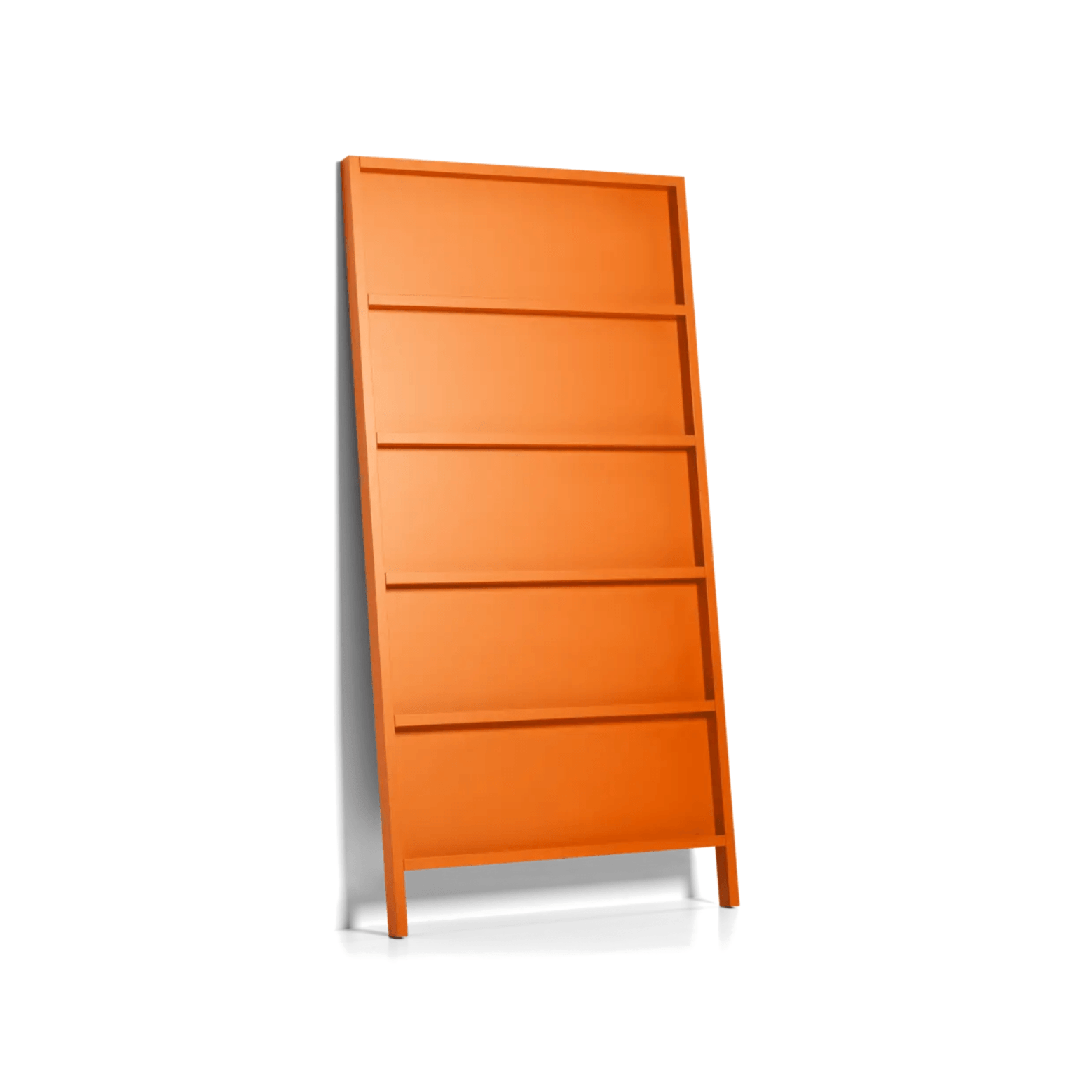 Bookcase OBLIQUE orange Moooi 210 cm Eye on Design