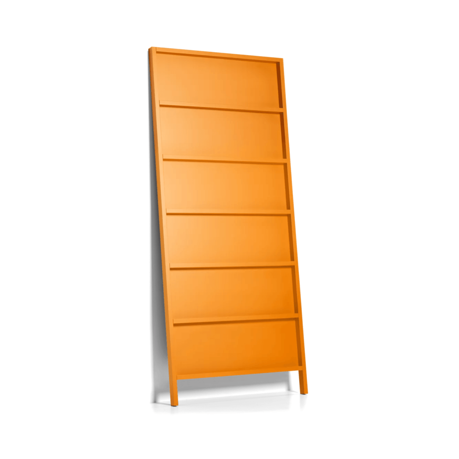 Bookcase OBLIQUE yellow orange Moooi 286 cm Eye on Design