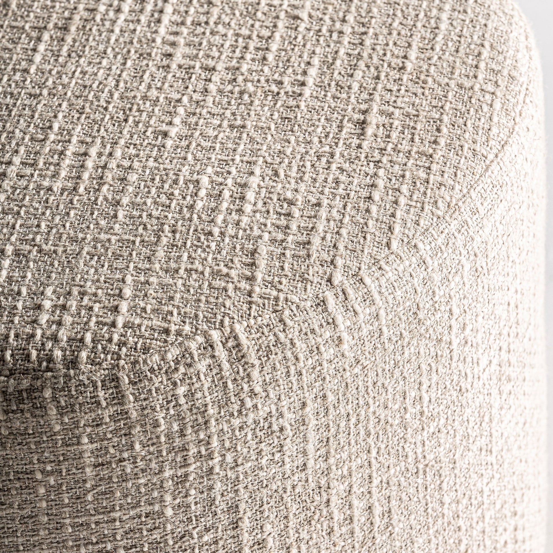 Beige ARAN Pouf