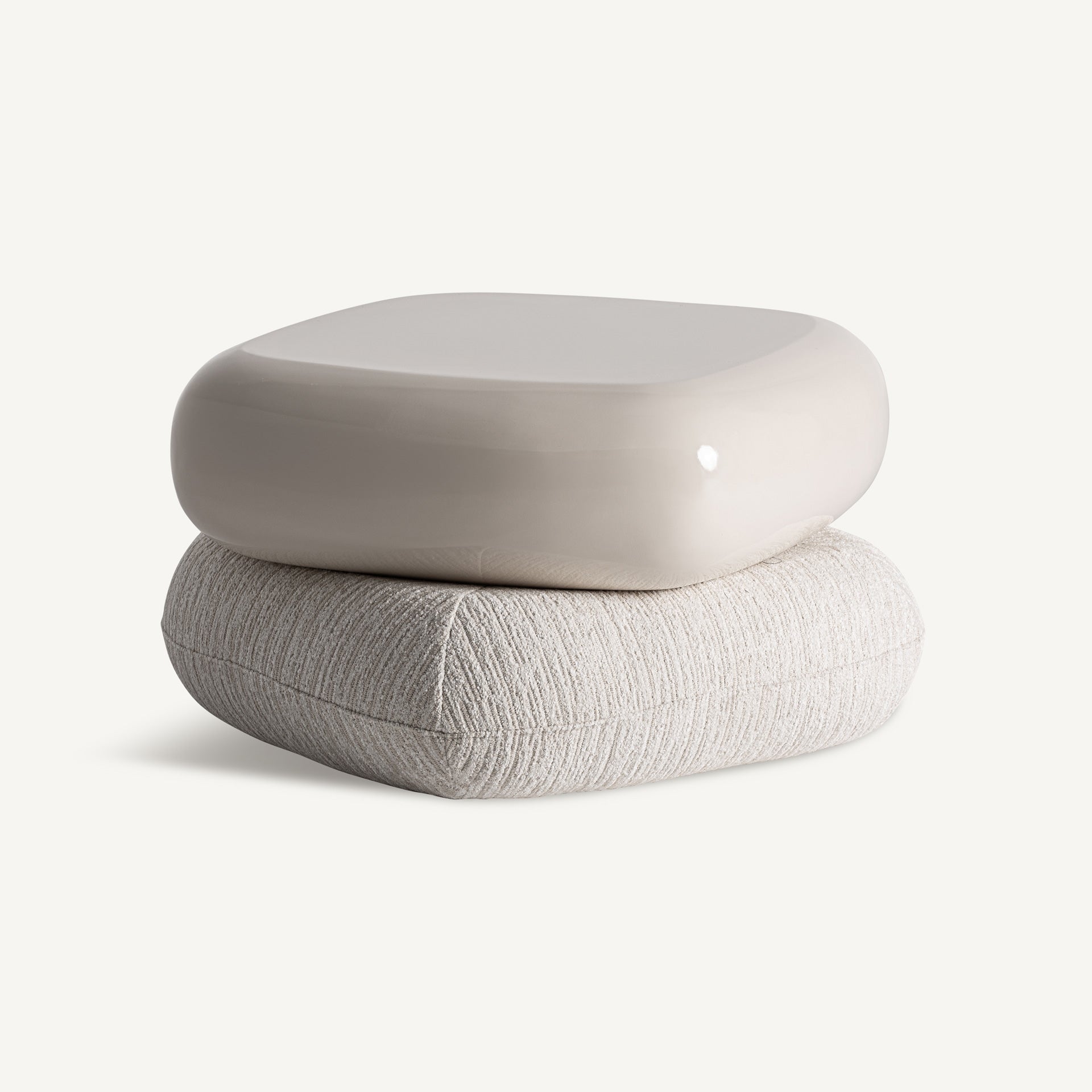 Beige WALLAU Pouf