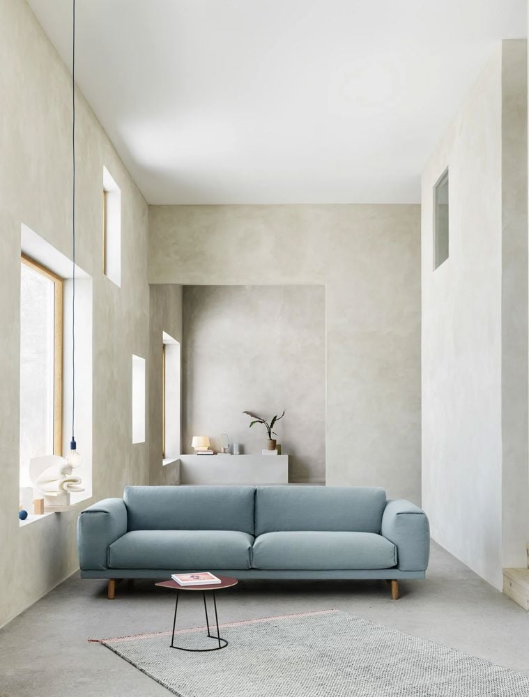 2-Sitzer Sofa REST, gepolstert
