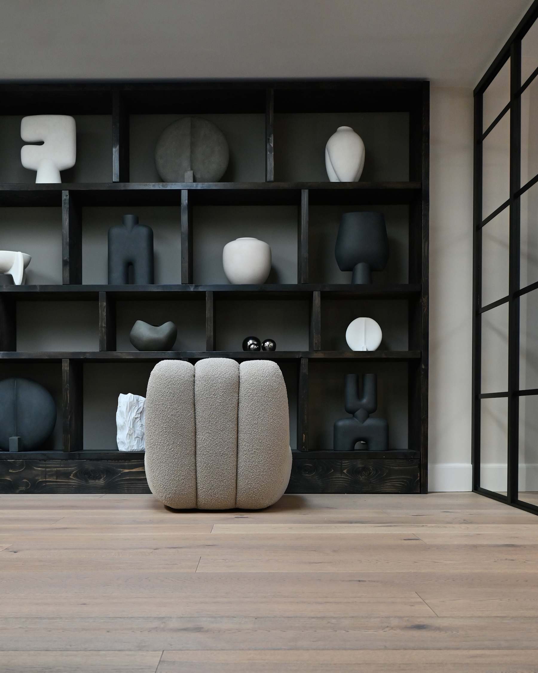 TOE HAIR BOICLé armchair beige [Klaudia]