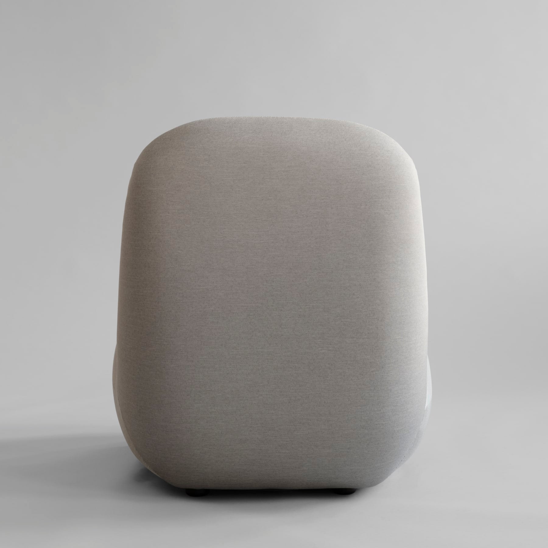TOE CHAIR FLAT grauer Sessel [Klaudia]