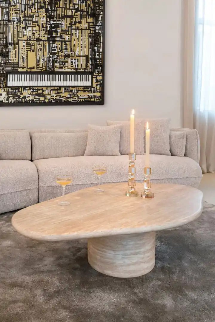 FICTUS beige coffee table