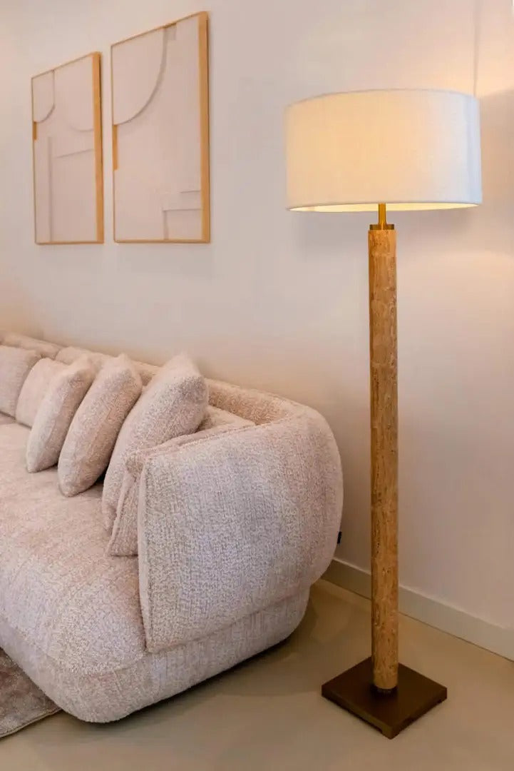 Stehlampe LOREN braun